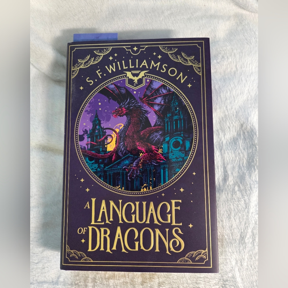 A Language of Dragons Hardcover Book By S.F. Williams Fairyloot SE